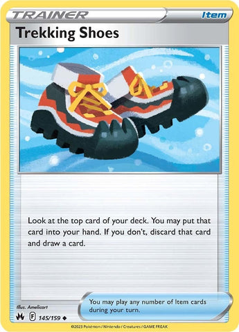 Trekking Shoes (145/159) [Sword & Shield: Crown Zenith] - Pokemon Cards For Your TCG Needs! Pokémon
