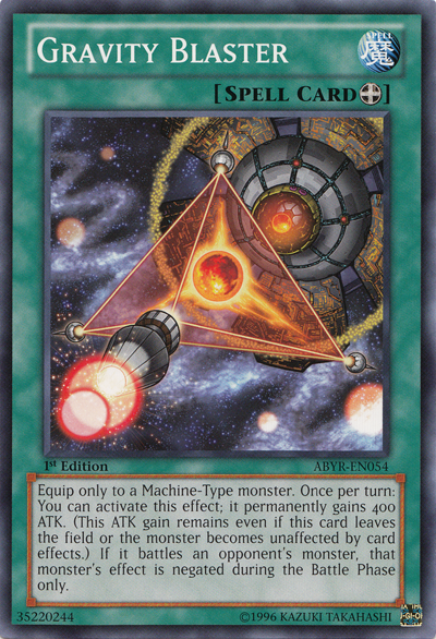 Gravity Blaster [ABYR-EN054] Common Yu-Gi-Oh!