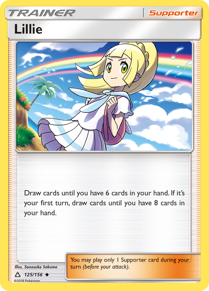 Lillie (125/156) [Sun & Moon: Ultra Prism] Pokémon