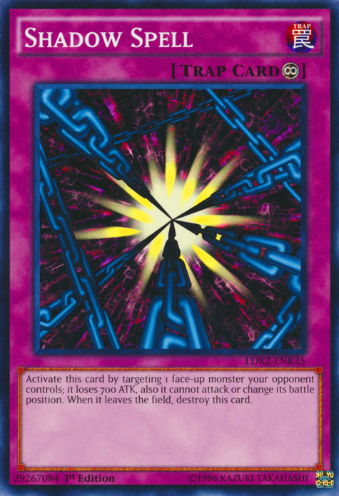 Shadow Spell [LDK2-ENK35] Common Yu-Gi-Oh!