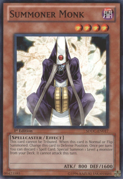 Summoner Monk [SDDC-EN017] Common Yu-Gi-Oh!
