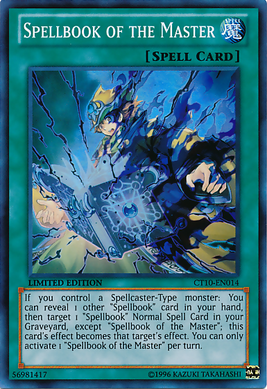 Spellbook of the Master [CT10-EN014] Super Rare Yu-Gi-Oh!