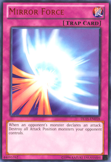 Mirror Force (Red) [DL15-EN018] Rare Yu-Gi-Oh!