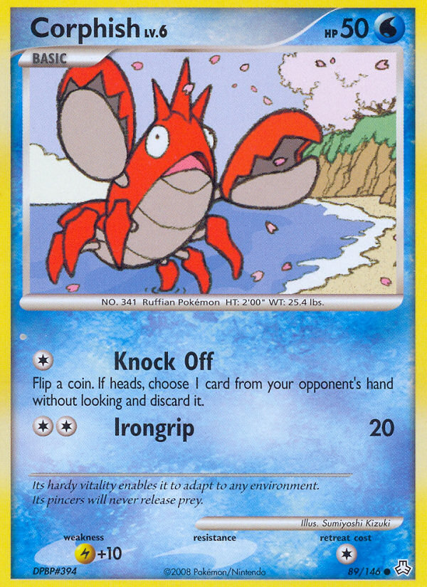 Corphish (89/146) [Diamond & Pearl: Legends Awakened] Pokémon