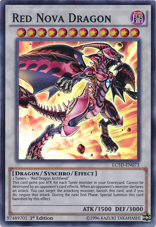 Red Nova Dragon [LC5D-EN073] Super Rare Yu-Gi-Oh!