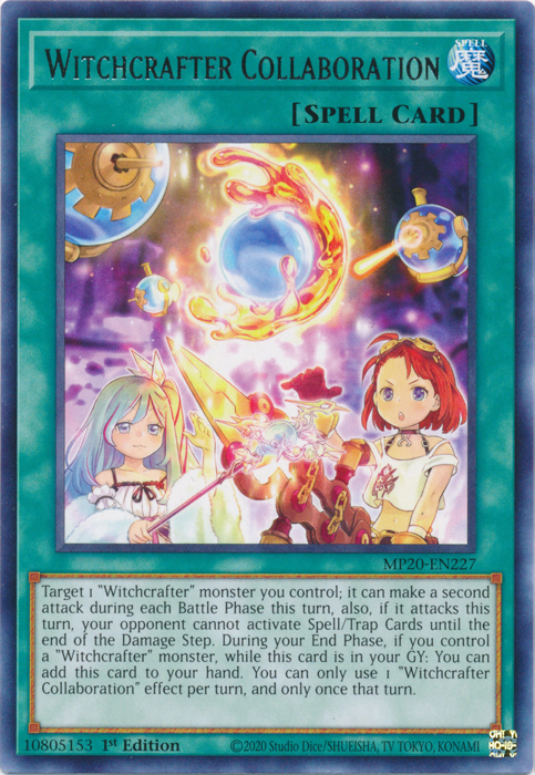 Witchcrafter Collaboration [MP20-EN227] Rare Yu-Gi-Oh!