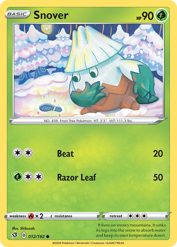 Snover (012/192) [Sword & Shield: Rebel Clash] Pokémon