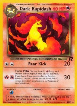 Dark Rapidash (44/82) [Team Rocket Unlimited] Pokémon