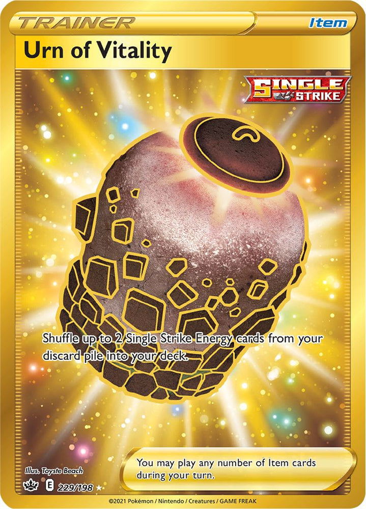 Urn of Vitality (229/198) [Sword & Shield: Chilling Reign] Pokémon