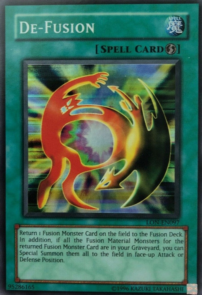 De-Fusion [LON-EN097] Super Rare Yu-Gi-Oh!