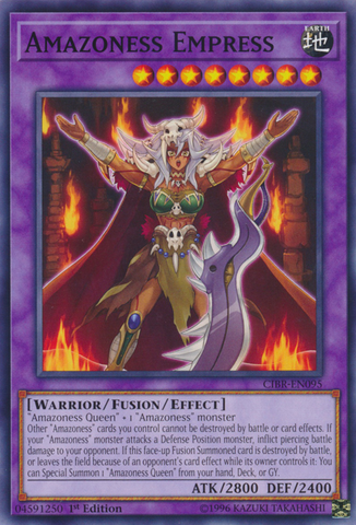 Amazoness Empress [CIBR-EN095] Common Yu-Gi-Oh!