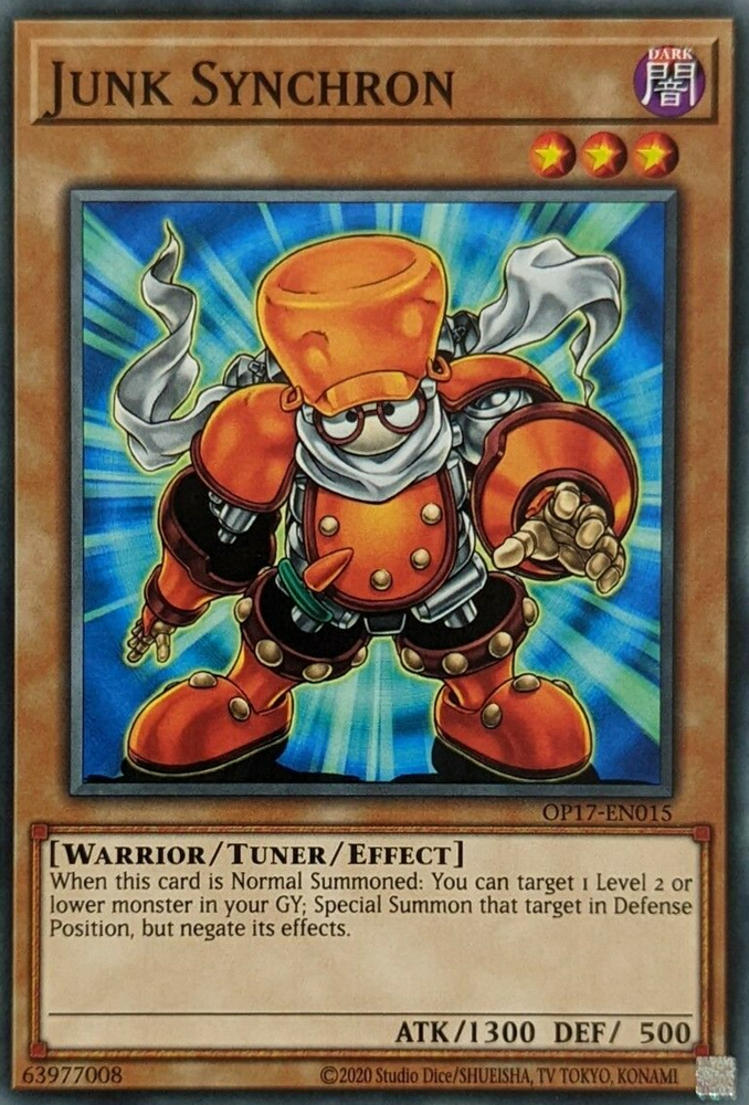Junk Synchron [OP17-EN015] Common Yu-Gi-Oh!