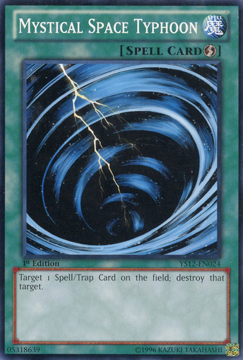 Mystical Space Typhoon [YS12-EN024] Common Yu-Gi-Oh!