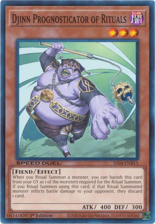 Djinn Prognosticator of Rituals [SS04-ENB15] Common Yu-Gi-Oh!