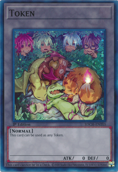 Token (T05) [SDCH-ENT05] Super Rare Yu-Gi-Oh!