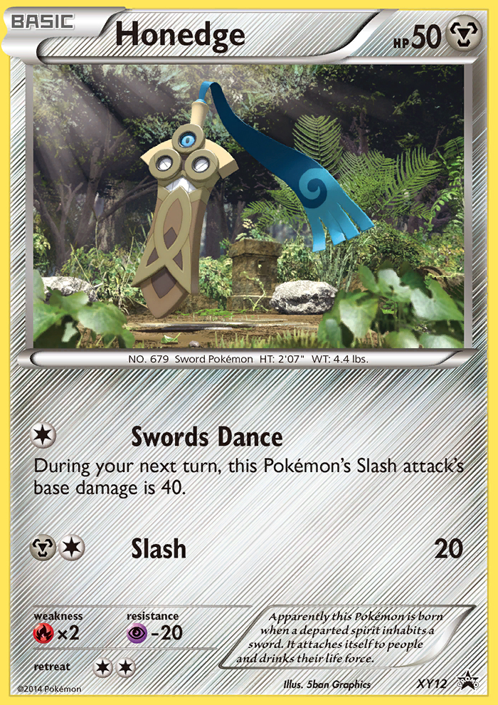 Honedge (XY12) [XY: Black Star Promos] Pokémon