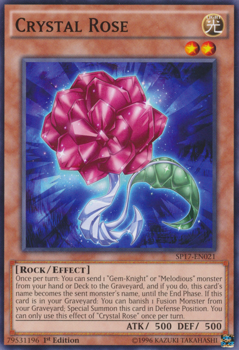 Crystal Rose [SP17-EN021] Common Yu-Gi-Oh!