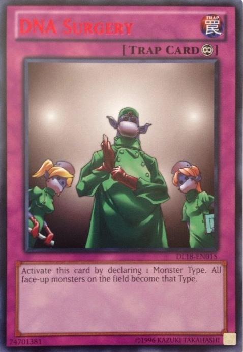 DNA Surgery (Red) [DL18-EN015] Rare Yu-Gi-Oh!