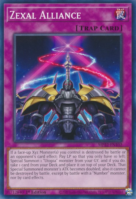 Zexal Alliance [MP22-EN102] Common Yu-Gi-Oh!