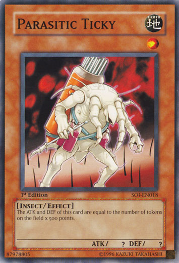Parasitic Ticky [SOI-EN018] Common Yu-Gi-Oh!
