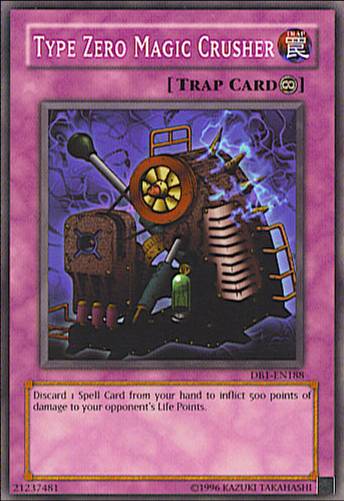 Type Zero Magic Crusher [DB1-EN188] Common Yu-Gi-Oh!