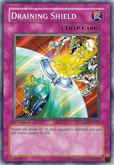 Draining Shield [SDRL-EN037] Common Yu-Gi-Oh!