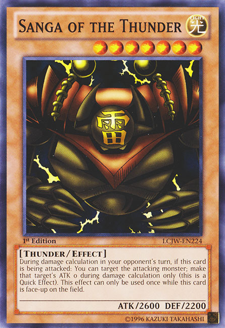 Sanga of the Thunder [LCJW-EN224] Common Yu-Gi-Oh!