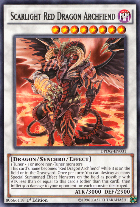 Scarlight Red Dragon Archfiend [DPDG-EN031] Rare Yu-Gi-Oh!