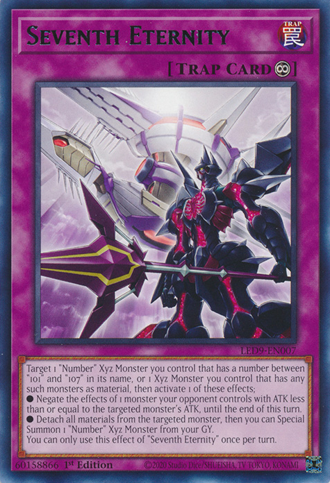 Seventh Eternity [LED9-EN007] Rare Yu-Gi-Oh!