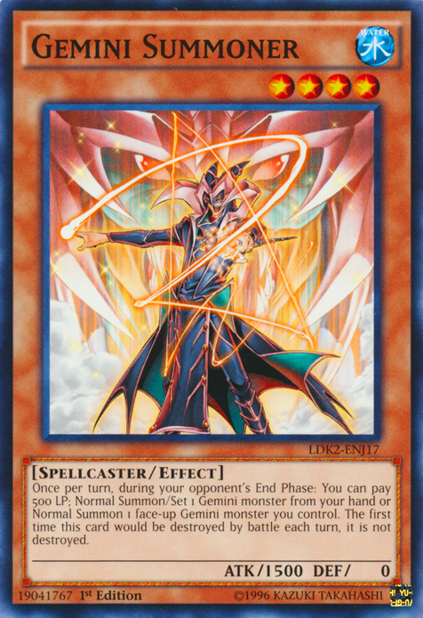 Gemini Summoner [LDK2-ENJ17] Common Yu-Gi-Oh!