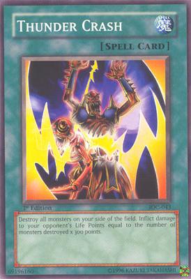 Thunder Crash [IOC-043] Common Yu-Gi-Oh!