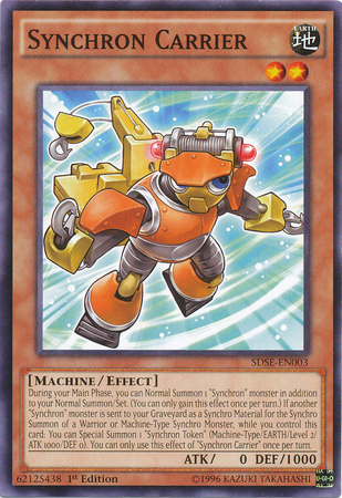 Synchron Carrier [SDSE-EN003] Common Yu-Gi-Oh!