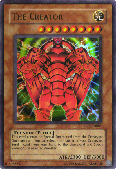 The Creator [DR3-EN065] Ultra Rare Yu-Gi-Oh!
