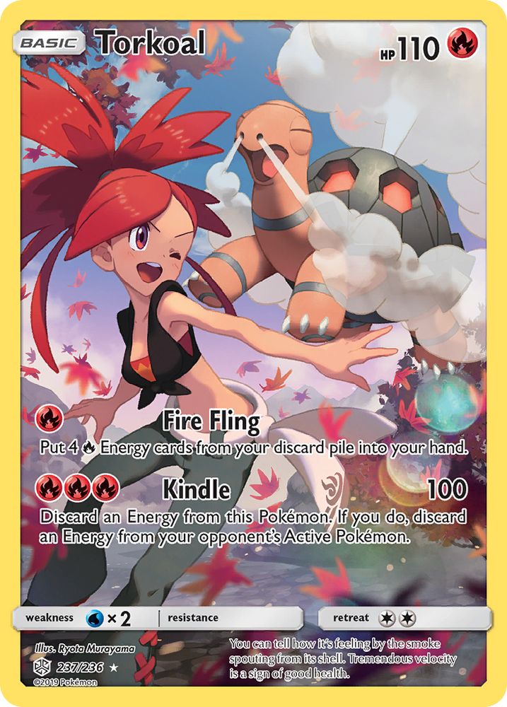 Torkoal (237/236) [Sun & Moon: Cosmic Eclipse] Pokémon
