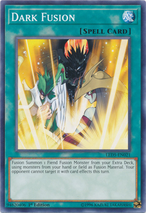 Dark Fusion [LED5-EN021] Common Yu-Gi-Oh!