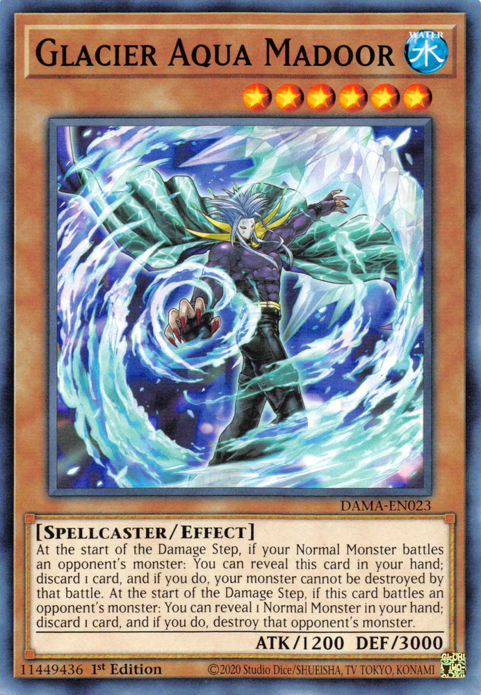 Glacier Aqua Madoor [DAMA-EN023] Common Yu-Gi-Oh!