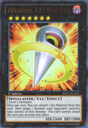 Number 11: Big Eye [BPW2-EN102] Ultra Rare Yu-Gi-Oh!