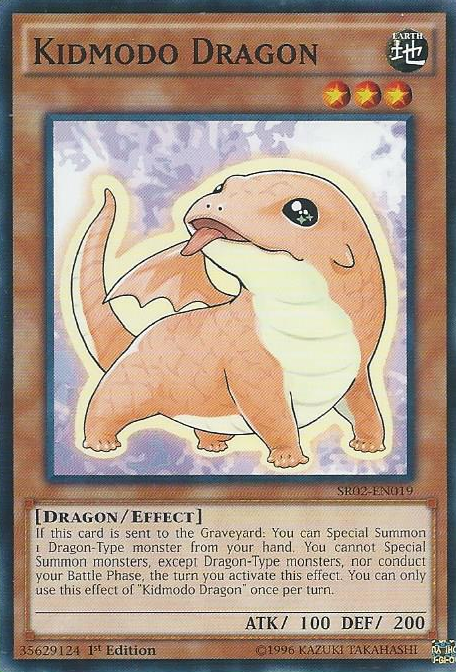 Kidmodo Dragon [SR02-EN019] Common Yu-Gi-Oh!