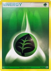 Grass Energy (104/109) (Theme Deck Exclusive) [EX: Hidden Legends] Pokémon