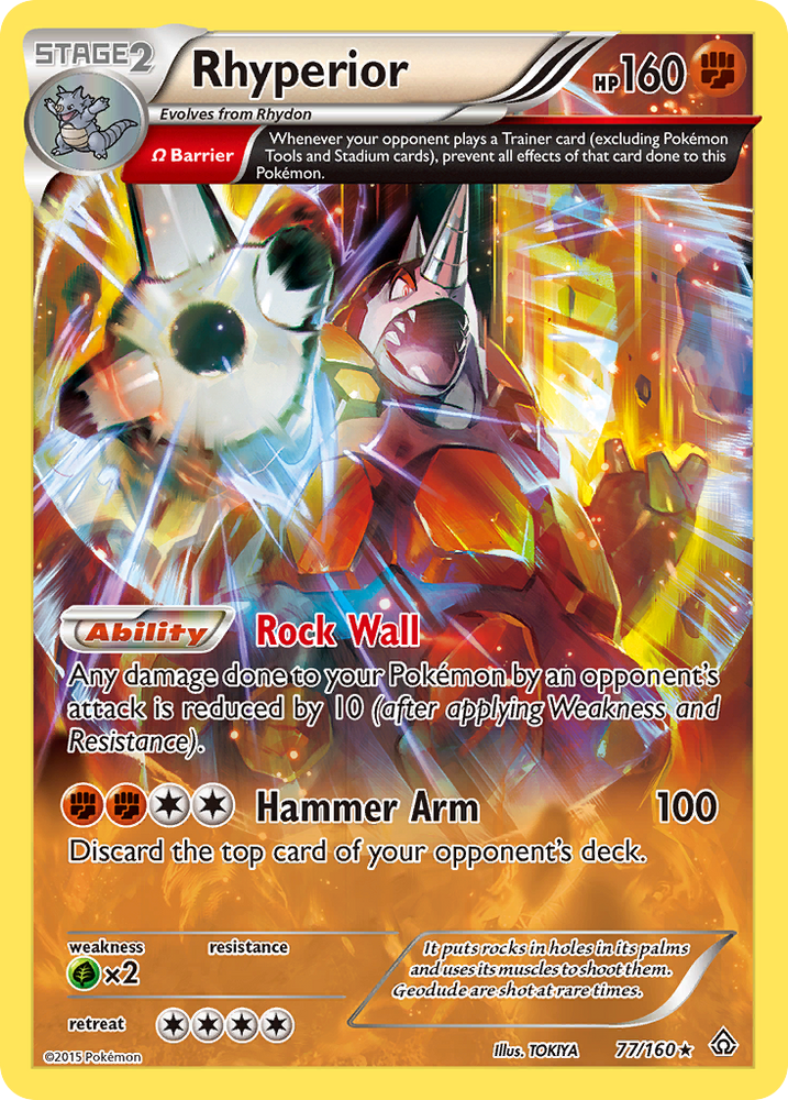 Rhyperior (77/160) [XY: Primal Clash] Pokémon
