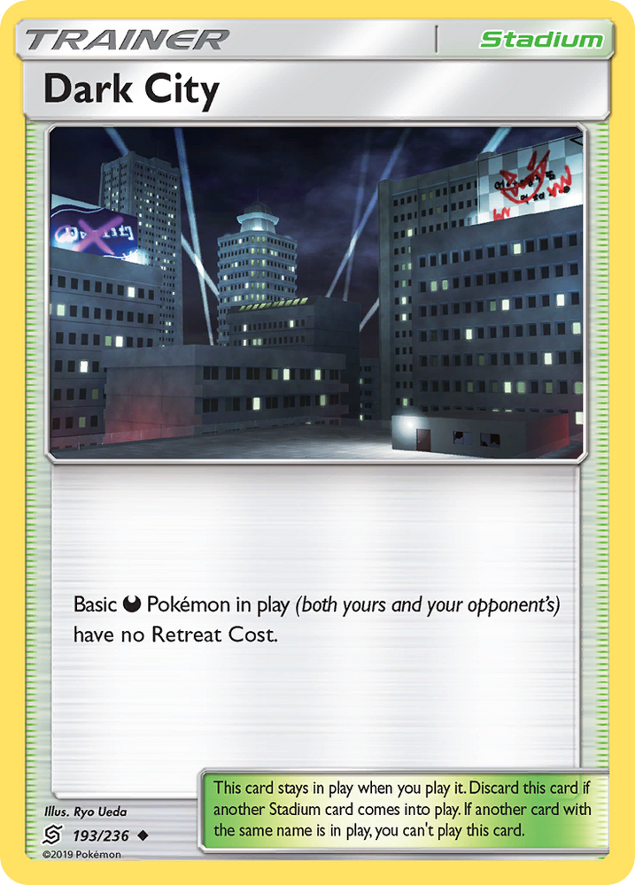 Dark City (193/236) [Sun & Moon: Unified Minds] Pokémon