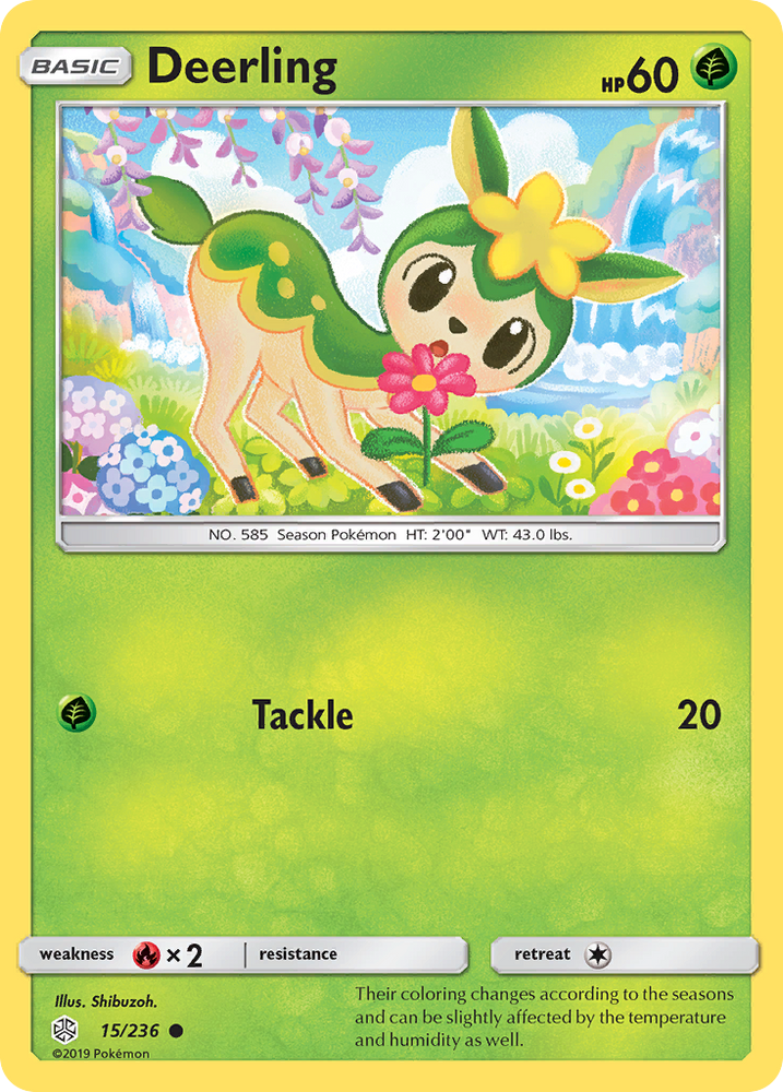 Deerling (15/236) [Sun & Moon: Cosmic Eclipse] Pokémon
