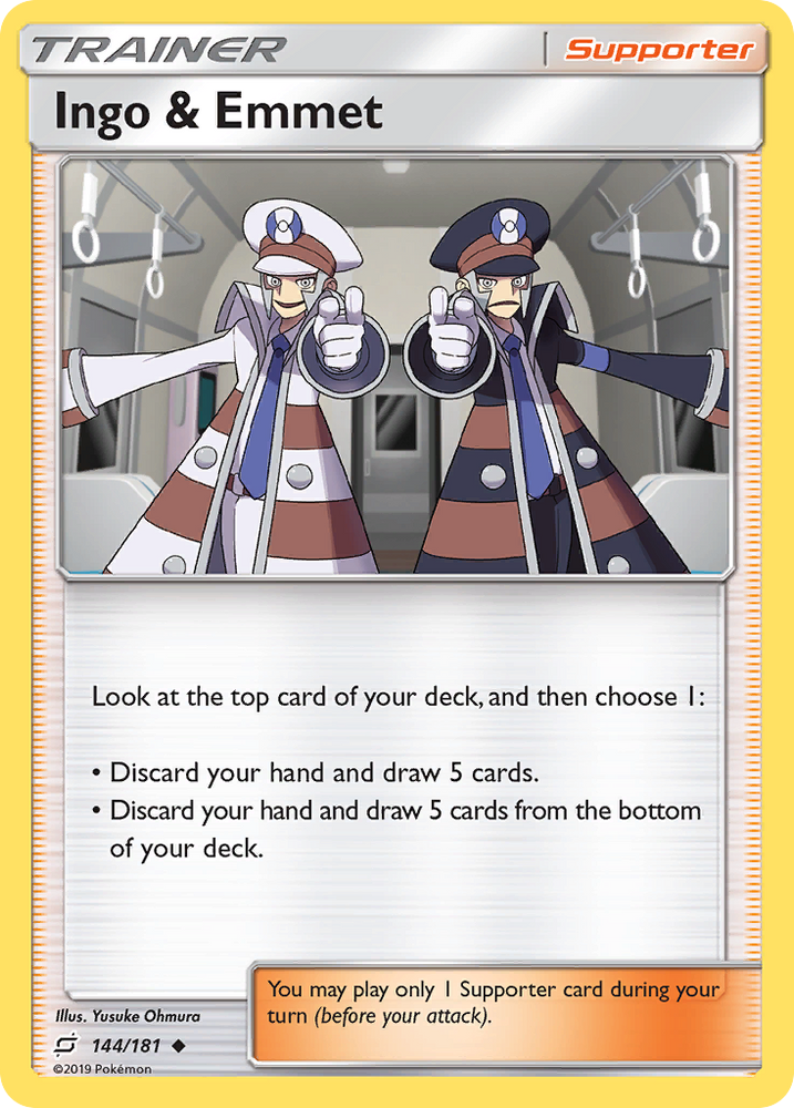 Ingo & Emmet (144/181) [Sun & Moon: Team Up] Pokémon