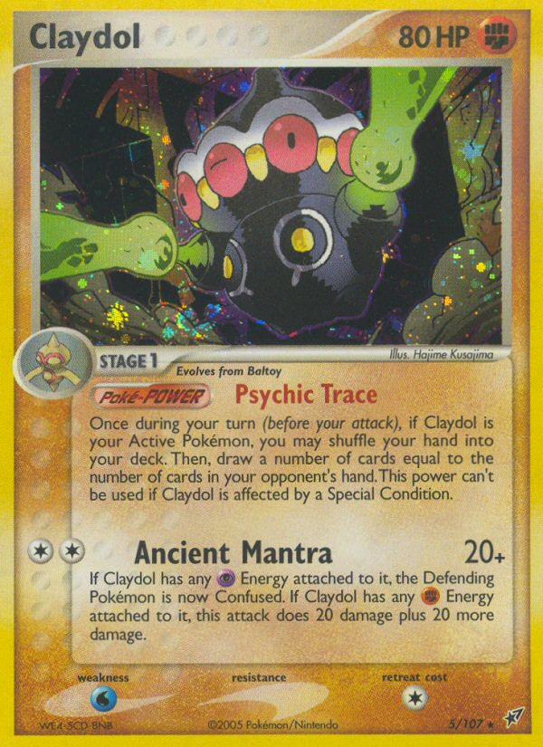 Claydol (5/107) [EX: Deoxys] Pokémon
