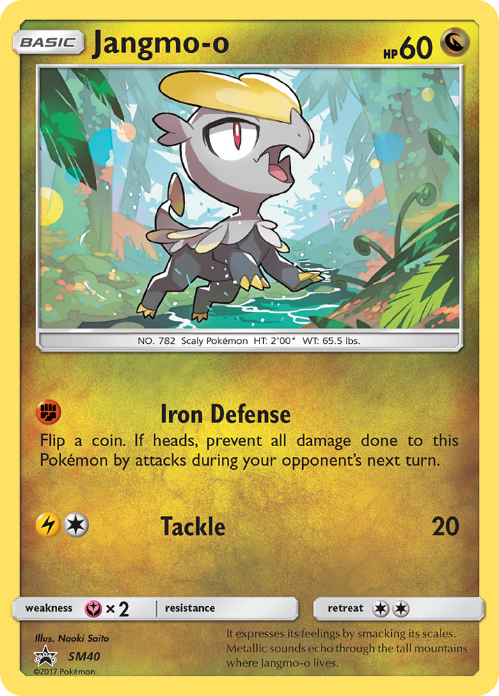 Jangmo-o (SM40) [Sun & Moon: Black Star Promos] Pokémon
