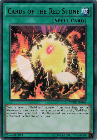 Cards of the Red Stone [CORE-EN060] Ultra Rare Yu-Gi-Oh!