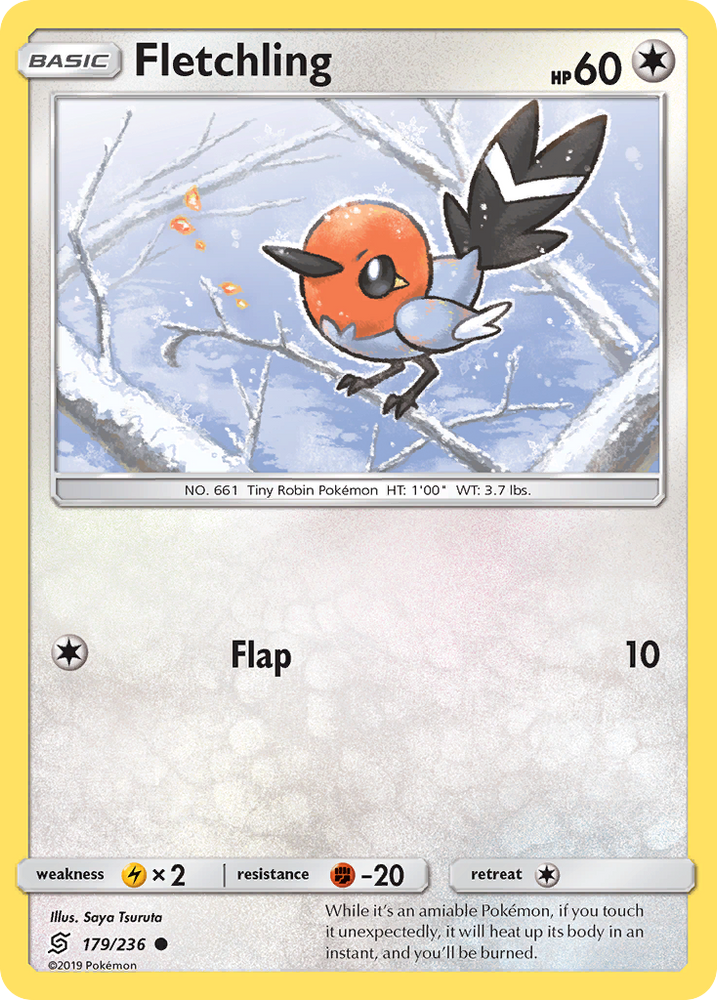 Fletchling (179/236) [Sun & Moon: Unified Minds] Pokémon