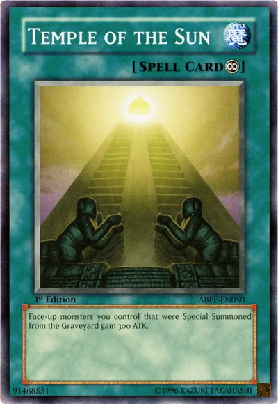 Temple of the Sun [ABPF-EN050] Common Yu-Gi-Oh!