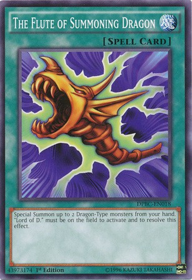 The Flute of Summoning Dragon [DPBC-EN018] Common Yu-Gi-Oh!