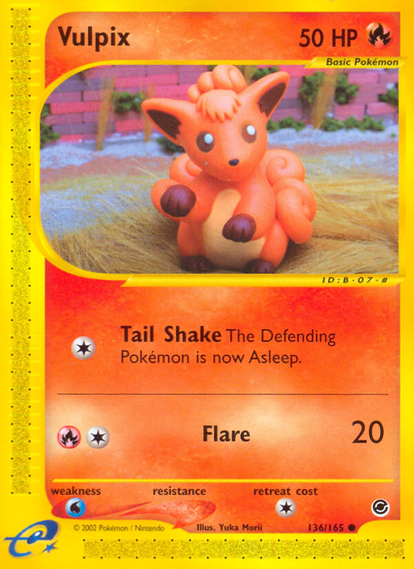 Vulpix (136/165) [Expedition: Base Set] Pokémon